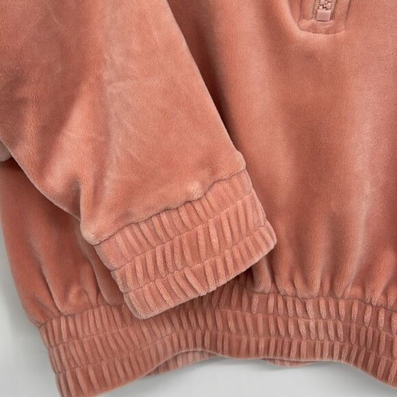 FILA Aaral Cropped Half Zip Hoodie - Picture 5 of 8